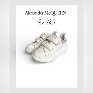 Alexander MCQUEEN sz 28.5 Kid's Double Grip-Strap Platform Sneakers